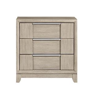 McKewen Nightstand - Light Gray by Homelegance