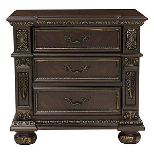 Catalonia 5pc Queen Bedroom Set - Dark Cherry by Homelegance