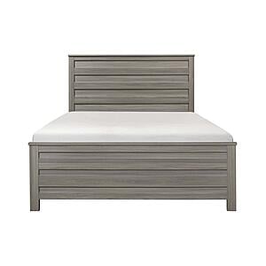 Waldorf Queen Bed - Dark Gray by Homelegance