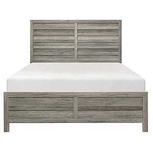 Full Bed - Weathered Gray by Homelegance
