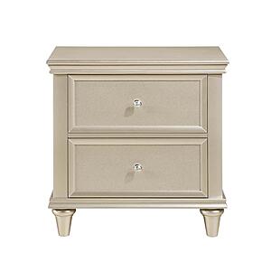 Celandine Nightstand - Off-white by Homelegance