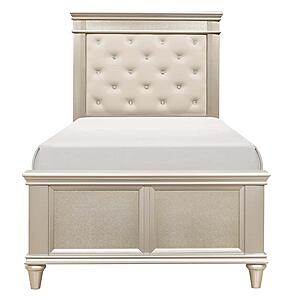 Celandine Twin Bed - Off-white by Homelegance