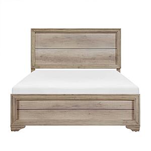 Lonan Twin Bed - Natural  by Homelegance
