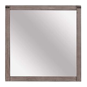 Woodrow Mirror - Brownish Gray by Homelegance