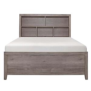 Woodrow 5pc Queen Bedroom Set  - Brownish Gray by Homelegance