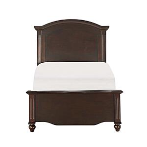 Meghan Twin Bed - Espresso  by Homelegance