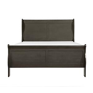 Mayville California King Bed - Stained Gray by Homelegance