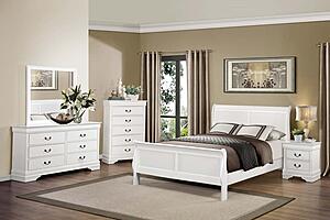 Mayville California King Bed - White by Homelegance