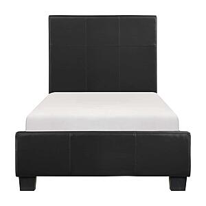 Lorenzi Twin Platform Bed - Black by Homelegance