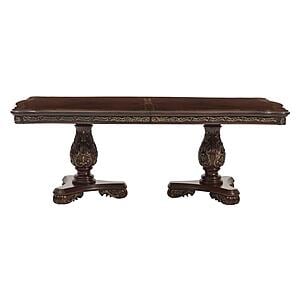 Deryn Park Dining Table - Brownish Gray by Homelegance