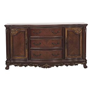 Deryn Park Buffet/Server - Brownish Gray by Homelegance