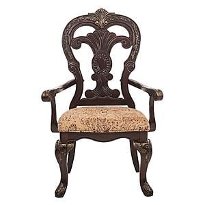 Deryn Park Arm Chair - Brownish Gray by Homelegance