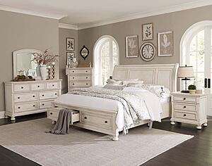 Bethel Chest - Brushed White  by Homelegance