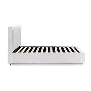 Mulvane Queen Platform Bed - Natural by Homelegance