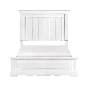 York Full Bed - White by Homelegance
