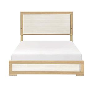 Sterling Queen Bed - Natural & White by Homelegance