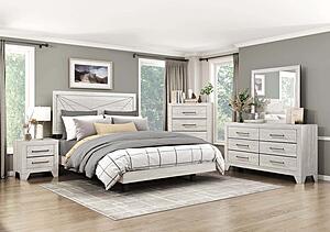 Aspen Mirror - Dusty Gray Oak by Homelegance