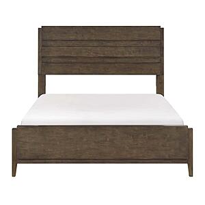 Emmett Queen Bed - Dark Walnut by Homelegance