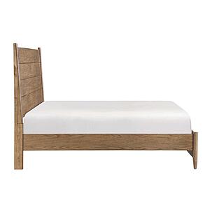 Sonoma California King Platform Bed - Brown & Light Gray by Homelegance