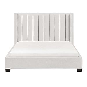 Emerson Queen Bed - Beige by Homelegance