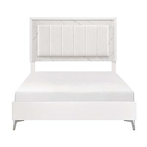 2457K-1CK* California King Bed - White by Homelegance