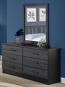 6 Drawer Double Dresser Ebony by Innovations
