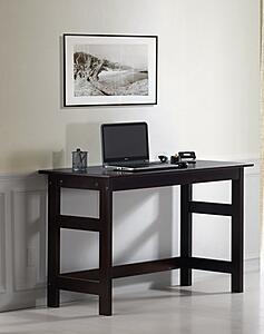 Solid Wood Desk (KD) Espresso by Innovations