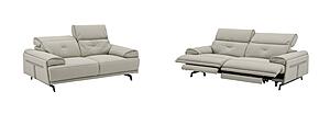 Dolce Vita Reclining Sofa Set in Milk Tea by J&M Furniture