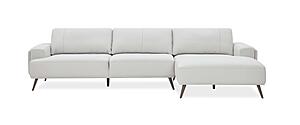Capri RHF Sectional in Frost by J&M Furniture