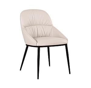 Kora Leather Chair in Wheat 805 (Set of 2) by J&M Furniture