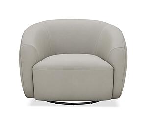 Orbit Swivel Chair in Khaki by J&M Furniture