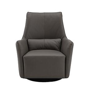 Haven Swivel Chair in Truffle by J&M Furniture