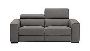 Picasso Loveseat in Truffle (no console) by J&M Furniture