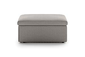 Otto Sleeper Ottoman Oasis 01 w/Smoked Birch Top by Luonto