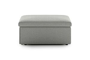 Otto Sleeper Ottoman Rene 01 w/Smoked Birch Top by Luonto