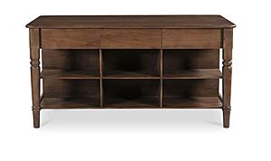 Russet Kitchen Island - Brown by Moe's Home Collection