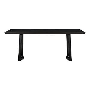 Silas Dining Table - Black Ash by Moe's Home Collection