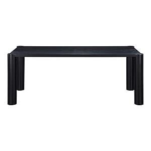 Post Small Dining Table - Black by Moe's Home Collection