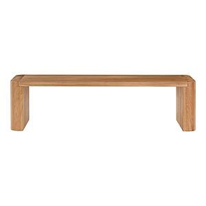 Post Small Dining Bench Natural by Moe's Home Collection