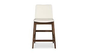 Deco Counter Stool White PVC by Moe's Home Collection