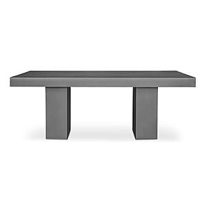Antonius Outdoor Dining Table - Dark Grey by Moe's Home Collection