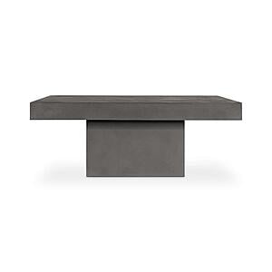 Antonius Outdoor Dining Table - Dark Grey by Moe's Home Collection