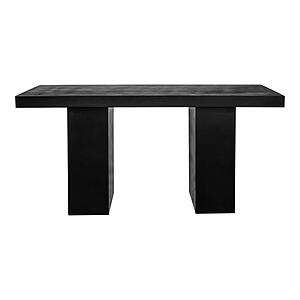 Aurelius 2 Outdoor Dining Table - Black by Moe's Home Collection