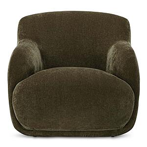Stevie Lounge Chair Cedar Green by Moe's Home Collection