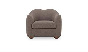 Bria Accent Chair Brown by Moe's Home Collection