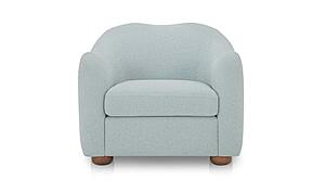 Bria Accent Chair Light Blue by Moe's Home Collection
