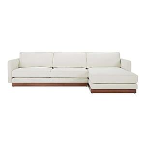 Vernon Right Sectional White by Moe's Home Collection