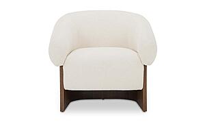 Otto Accent Chair Flecked Cream by Moe's Home Collection