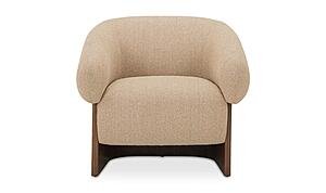 Otto Accent Chair Flecked Tan by Moe's Home Collection