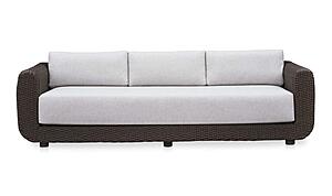 Soma Outdoor Sofa - Dark Brown by Moe's Home Collection